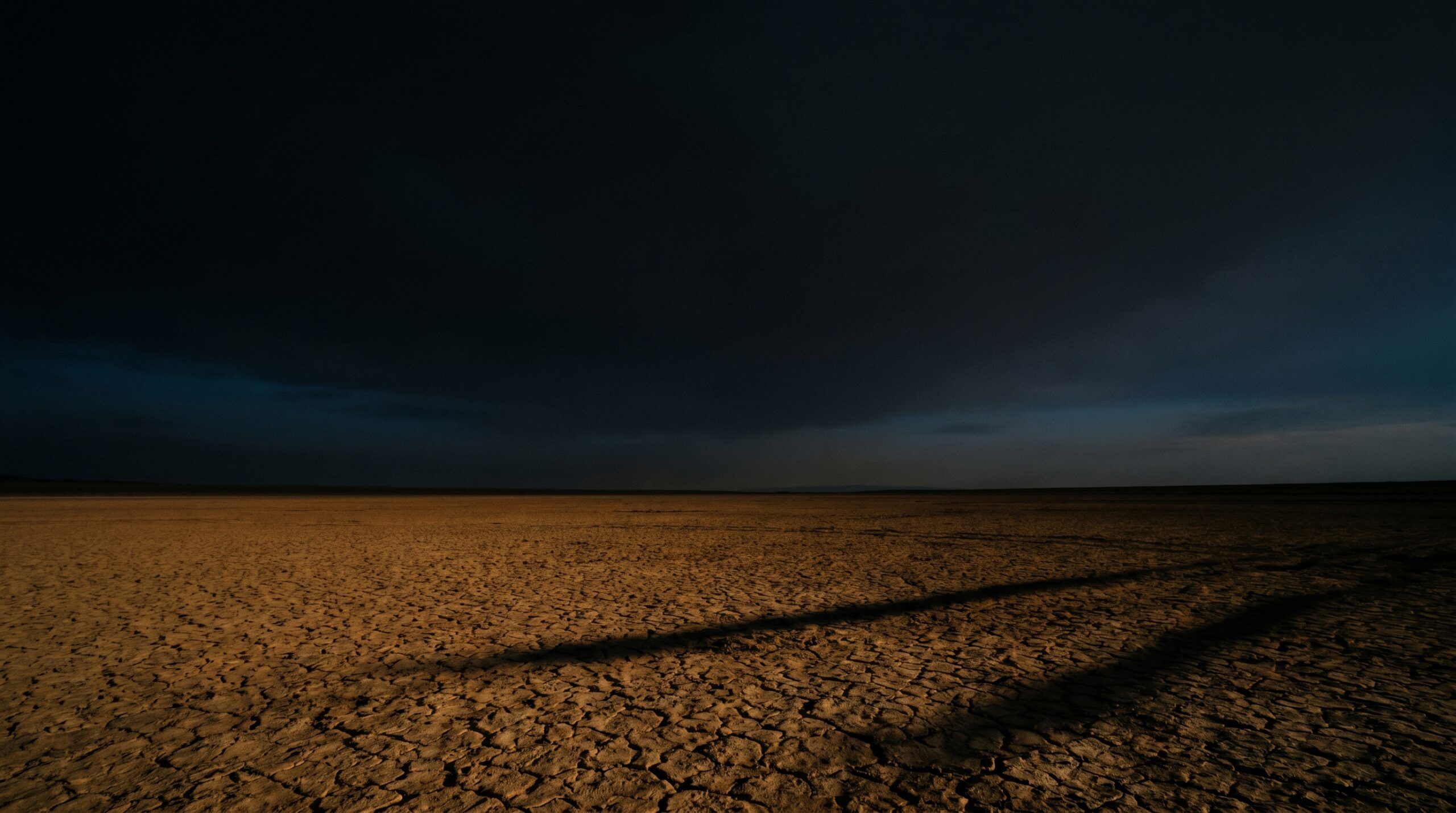 Minimalist Desert Sunset