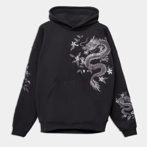 The Silent Sovereign Embroidered Hoodie